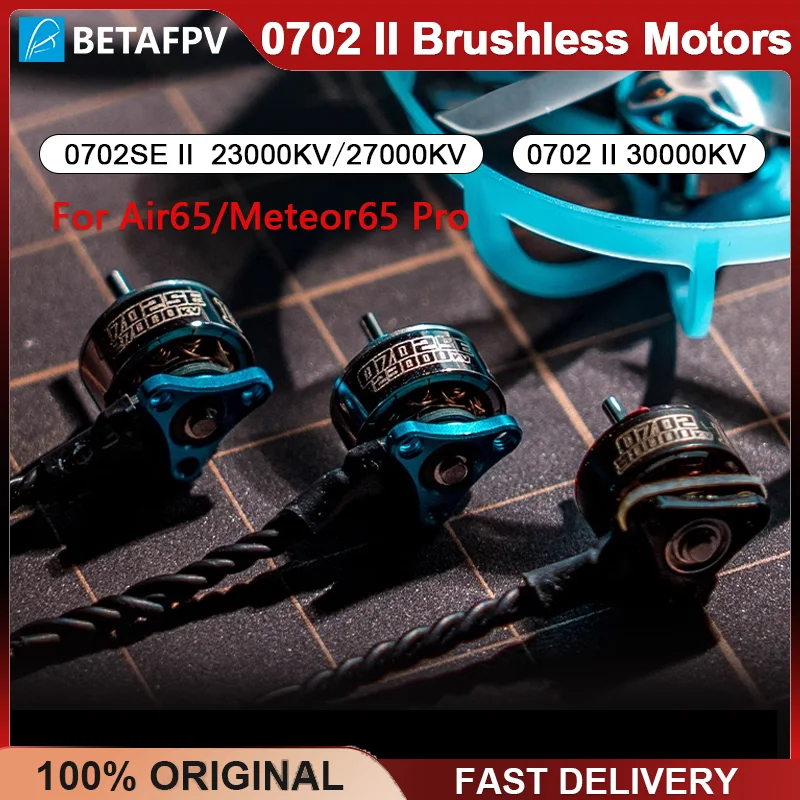 BETAFPV 0702 0702SE 0702 II 0702SE II 23000KV 25000KV 27000KV 30000KV Brushless Motors Perfect for 65mm whoop drones