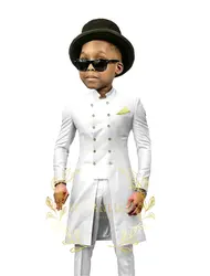 Boys Wedding Tuxedo 2 Piece Suit Child Formal Party Jacket Customized Roupa Infantil Pra Menino Trajes Para Niños Elegantes