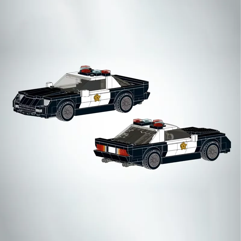 

MOC building toy car model - Small pieces building blocks 358 pieces. Creative holiday gift. Suitable for boys' birthday, as a t