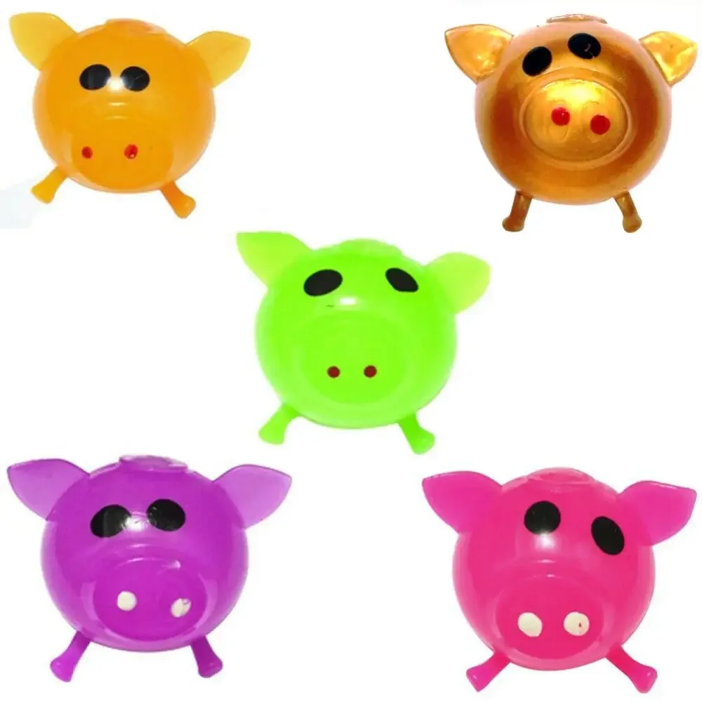Solid Color Pig Anti Stress Water Ball Jello Decompression Squeeze Toy Slow Rebound Anti-stress Toys