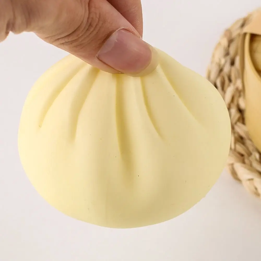 2026Gift Pasta Palla Cinese Panino Al Vapore Spremere Giocattoli Carino Morbido Giocattolo di Decompressione Appiccicoso con Cibo Vapore Spremere Giocattolo