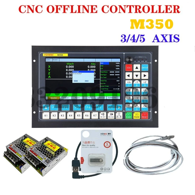 2023 M350/DDCS EXPERT CNC ATC controller 3/4/5 axes support closed-loop stepper servo motor/3d edge finder to replace Ddcsv3.1