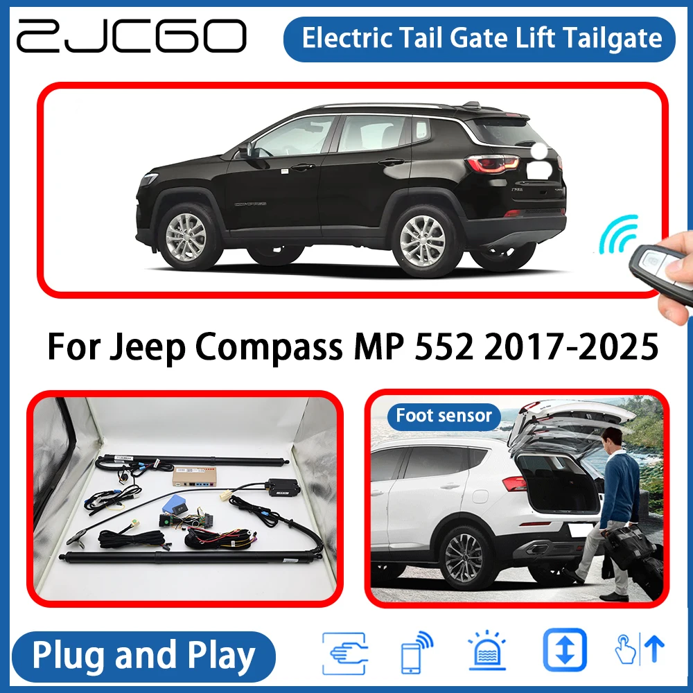 

for Jeep Compass MP 552 2017-2025 Automatic Powered Tailgate Power Liftgate Electric Tail Gate Lift Assisting System