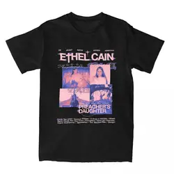 Men Women's Ethel Cain Preachers Daughter Shirt Accessories Cotton T-shirt Clothing Casual Tee Shirt Printed