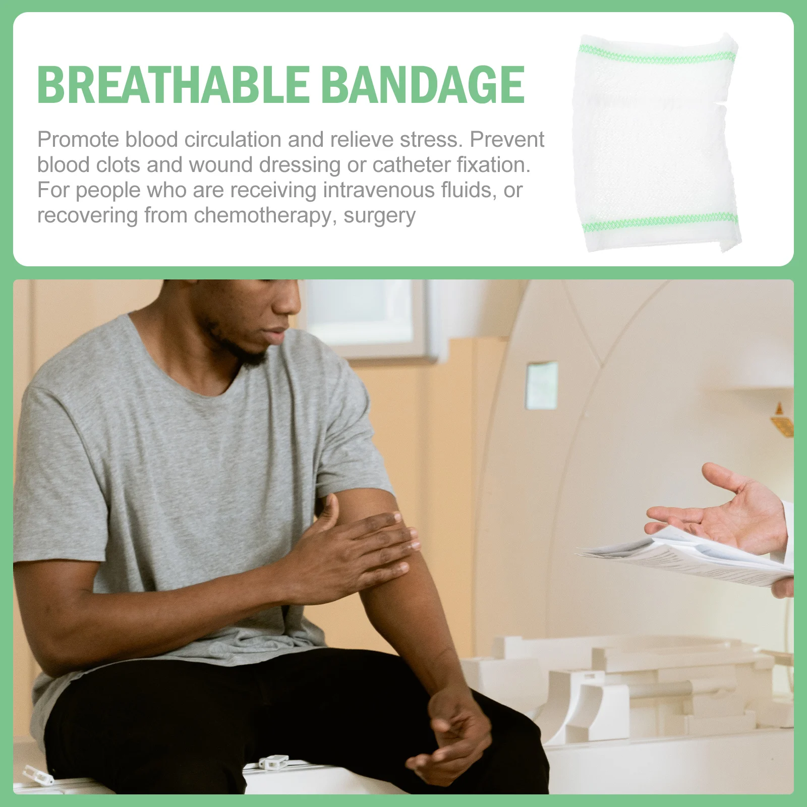 

Breathable Cotton Arm Care Set Protective Mesh Sleeve Elastic Fixed Child Medical Portable Storage