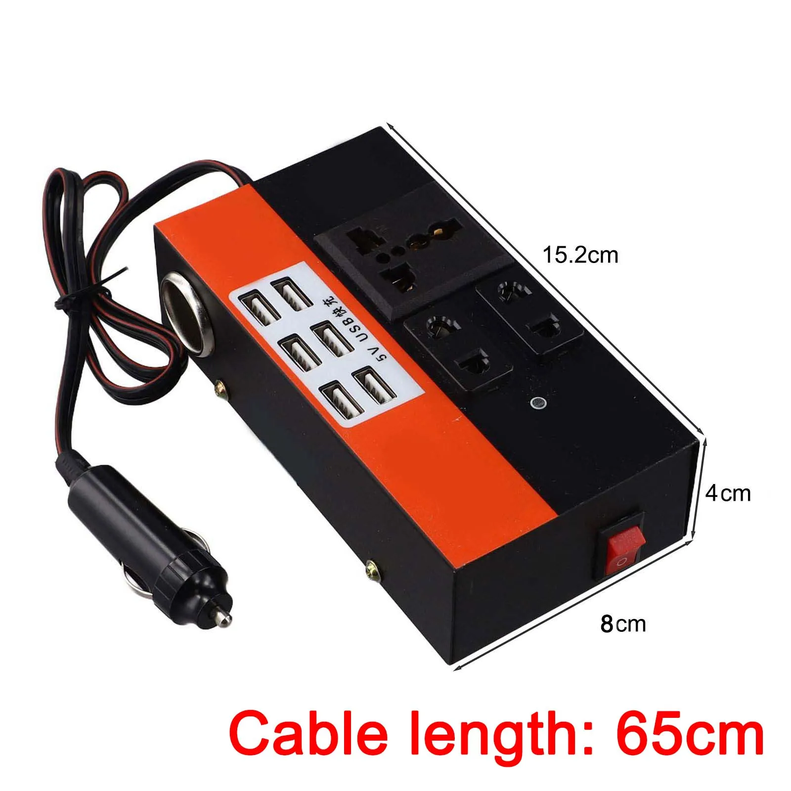 Brand New High Quality Car Inverter Inverter Truck Vehicle Auto Trip 6 Multiple Protections Car   Brand New High