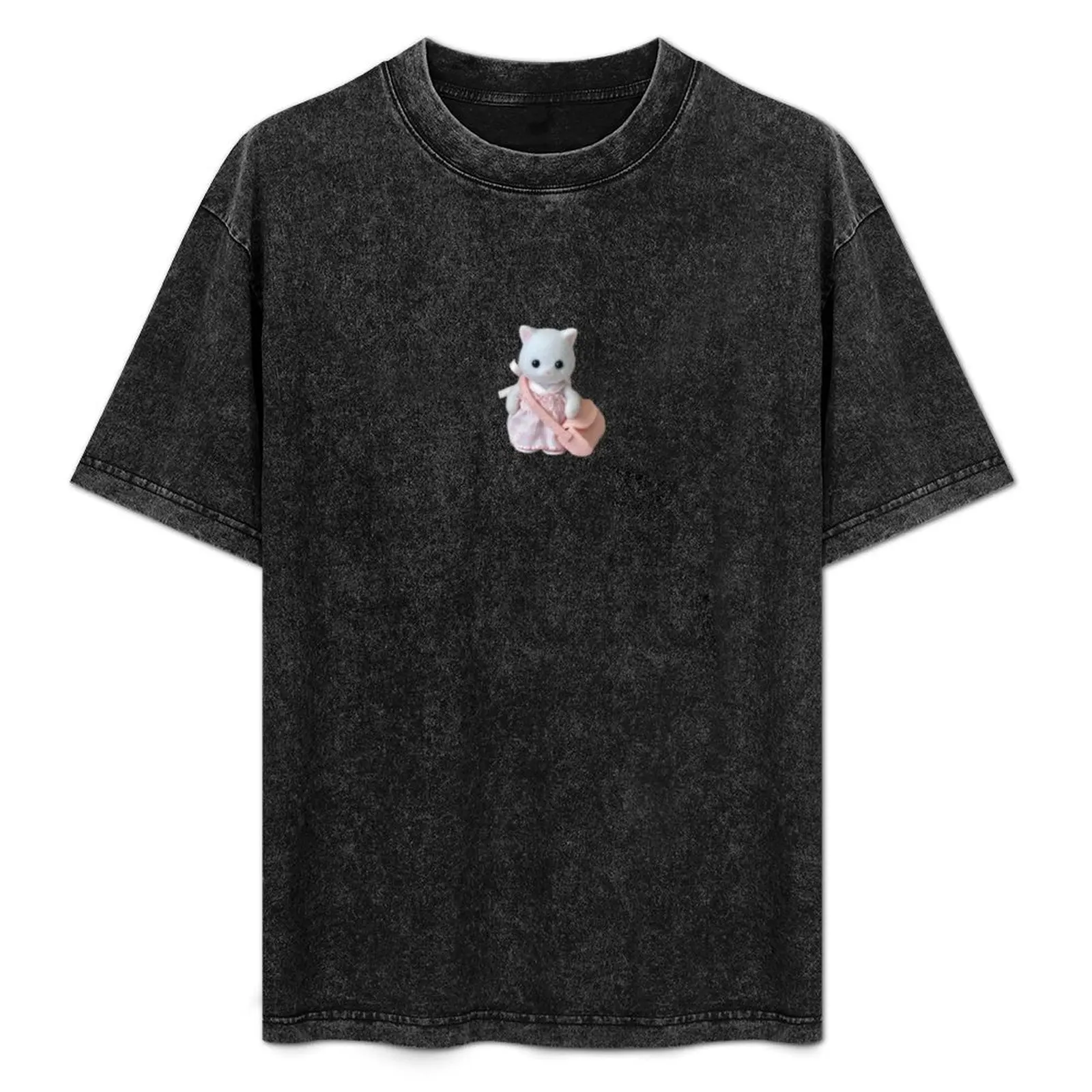 

coquette calico T-Shirt Basic Solid Tee for Daily Use