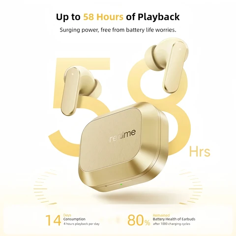 Наушники realme Buds Air8 с активным шумоподавлением — изображение товара