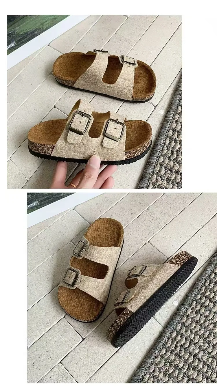 Einfache Kinderpantoffeln Sommer Kleinkind Dickbesohlte Freizeitschuhe Schüler Outdoor-Sandalen Kinder-Kieselstein-Schuhe Bequem Atmungsaktiv – Detail 9