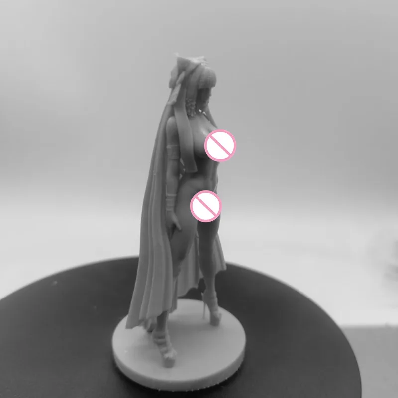 الفتاة المصرية لتقوم بها بنفسك الراتنج الشكل 1/24 مقياس 75 مللي متر الارتفاع الرأسي تجميع نموذج عدة غير مجمعة Dioramas غير مصبوغ تماثيل لعبة #4