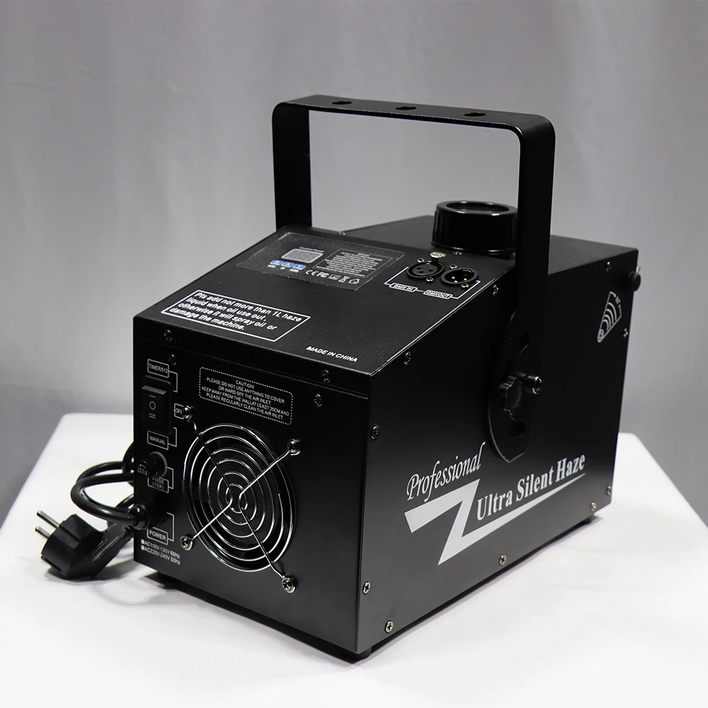 300W Mist Haze Machine Double Smoke Outlets DMX Small Stage Effect Smoke Machine Perfect For Wedding DJ Concerts