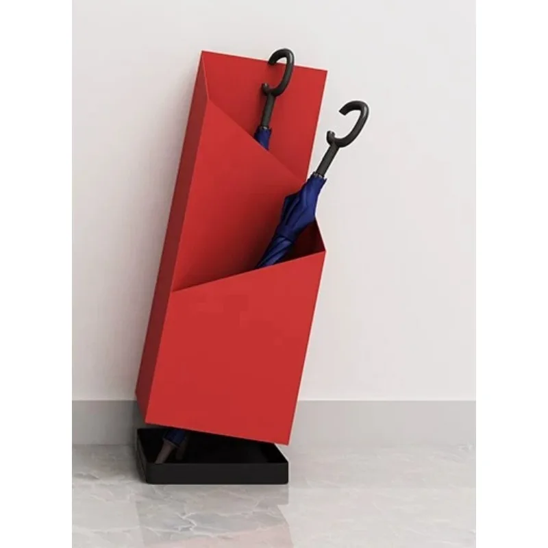 Creative New Nordic Home Umbrella Rack Modern Minimalist Designer Umbrella Rack Foyer Storage Shelf for Umbrellas