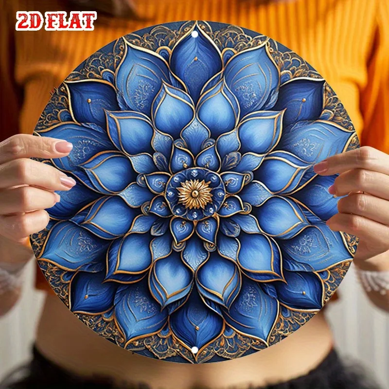2D Flach【BESTSELLER】 Songtexte Rundes Blechschild Einzigartige Personalisierte Geschenkidee Metall-Wandkunst-Dekoration