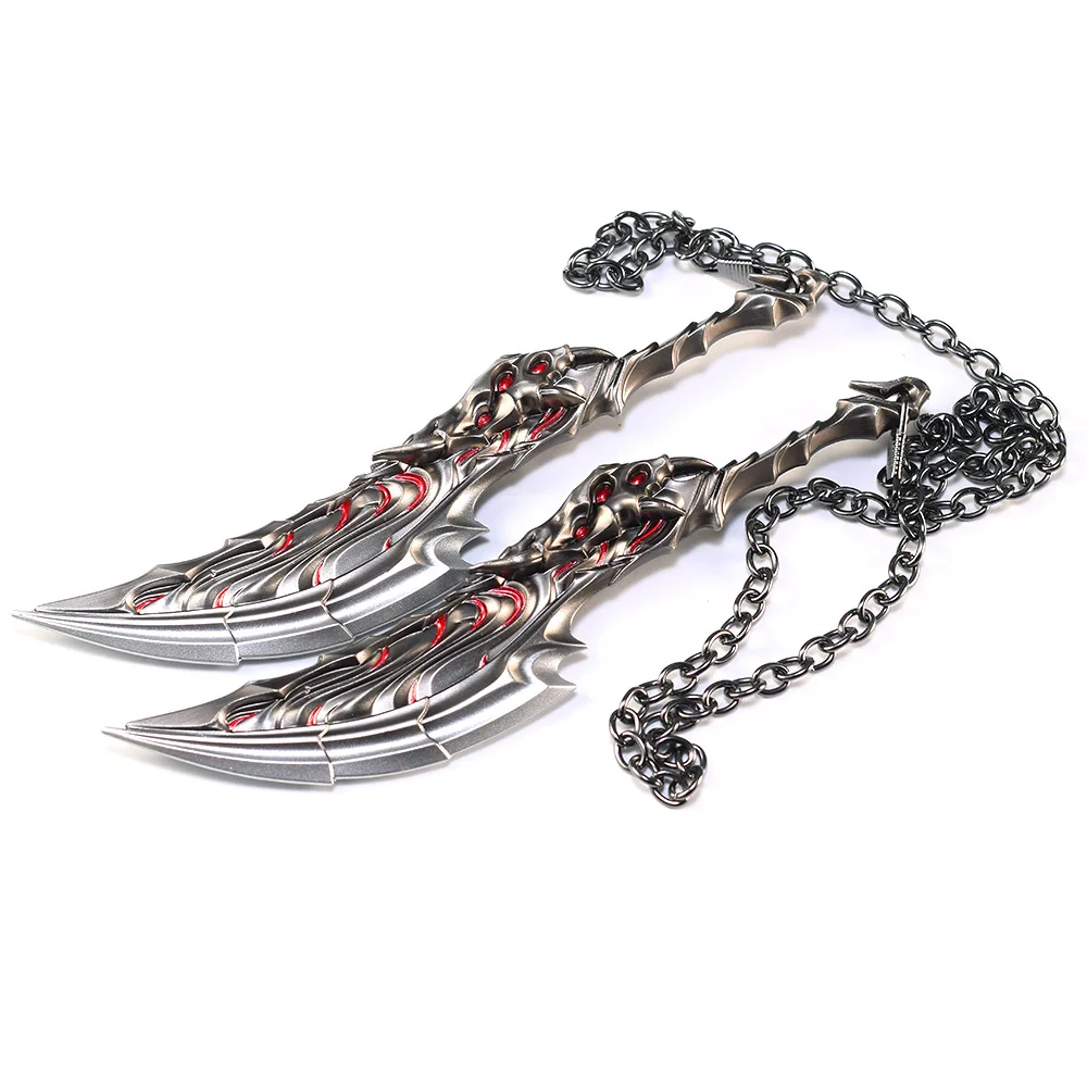 Valorant Coltello Gioco Periferia Lame di Primordia Full Metal Craft Arma Ornamenti Cosplay Spada Modelli Sicuro Toy Boy Regali