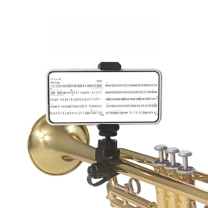 New-type trumpet electronic wind instrument playing stand, convenient and stable, with 360-degree rotation