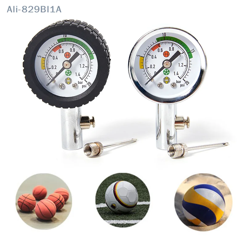 

Soccer Ball Pressure Gauge Air Watch Football Volleyball Basketball Barometers