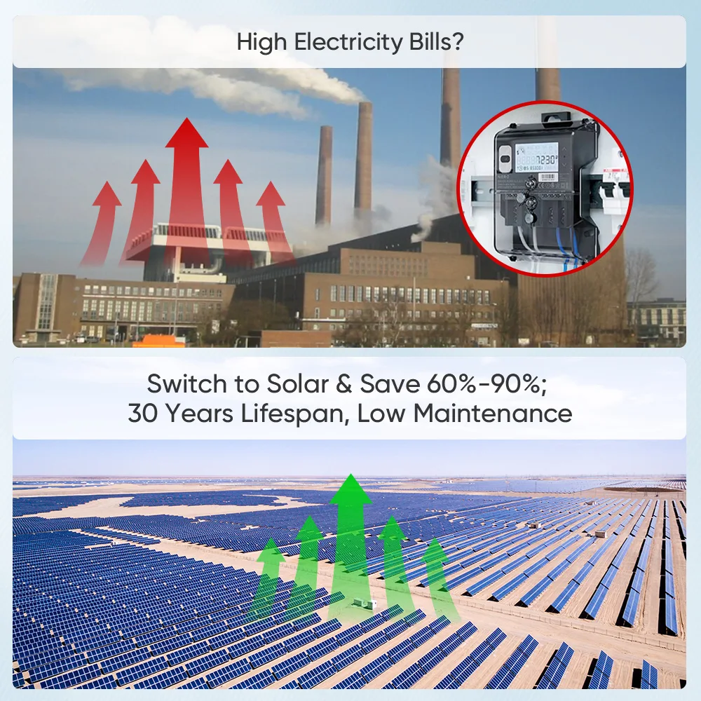 Sunpal Solar System on Grid Full Set 50KW 250KW 150KW 3phase Solar Energy System