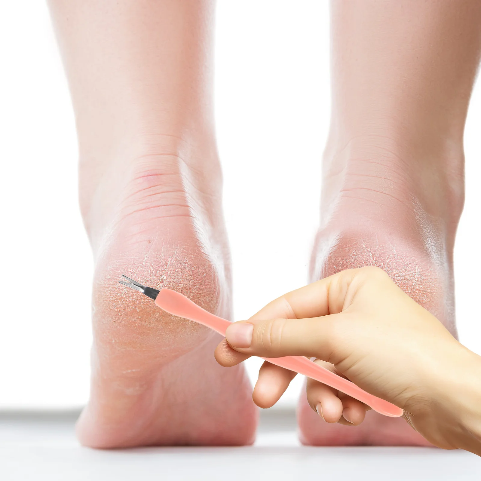 5 قطعة انتهازي للبشرة المتقلب مزيل الجلد الميت مكشطة مسمار طقم أدوات المهنية مانيكير اكسسوارات إهاب انتهازي أداة #1