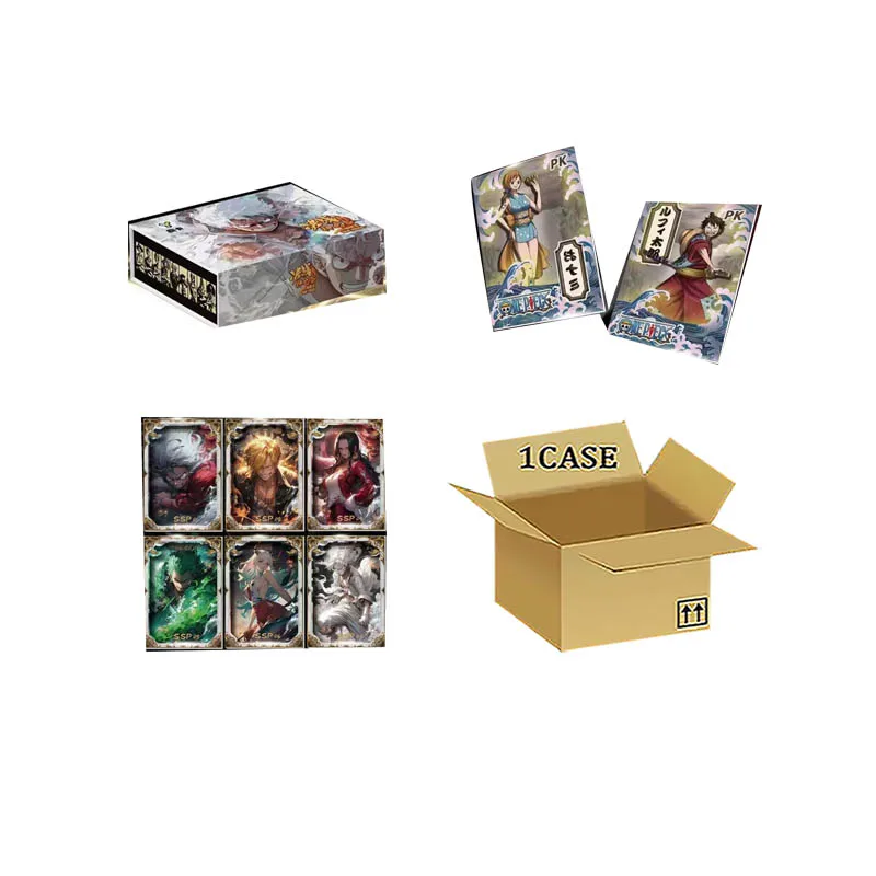 

Wholesales One Piece Collection Cards YUE KA High-end Exquisite Classical Character Booster Box 1 Case Collectible Trading Cards