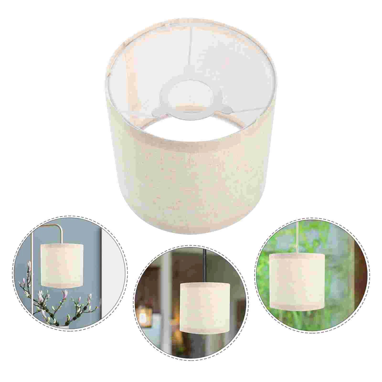 Fabric Drum Lampshade Assembly Required Lampshade Modern Foldable Lamp Shades Table Lamp Shade