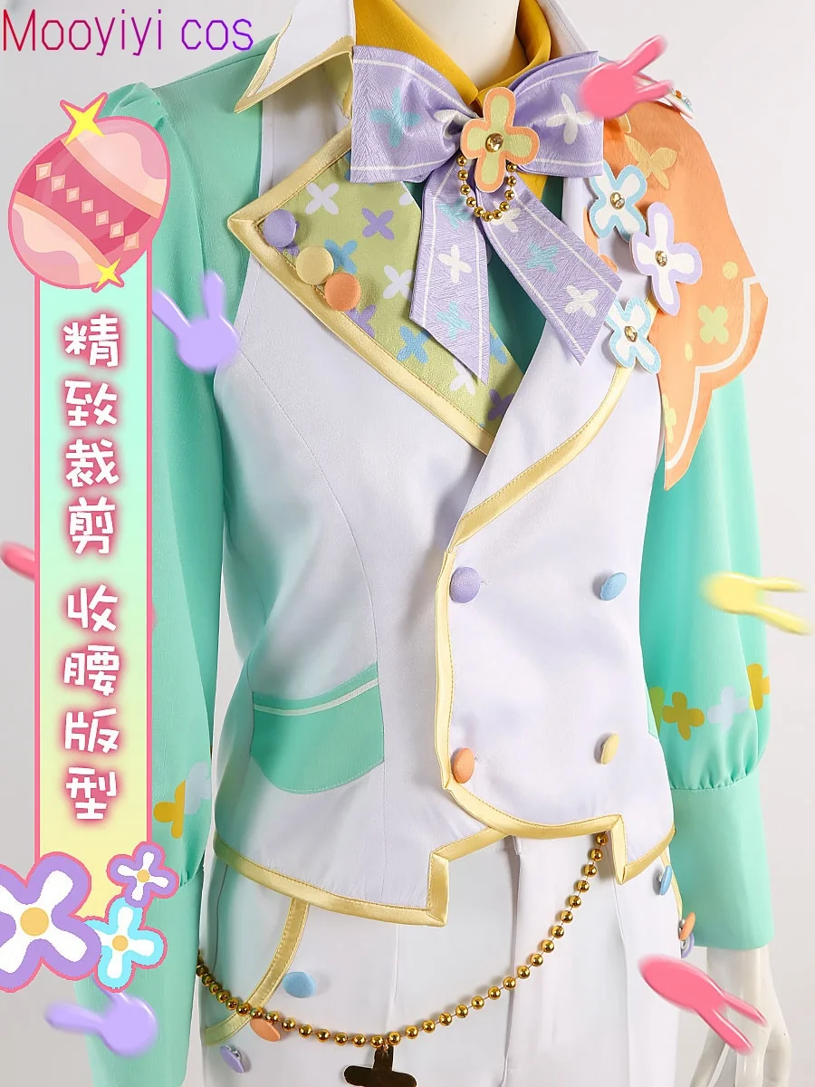 أزياء ES Mooyiyi cos Hibiki Wataru التأثيرية أزياء الهالوين وأعياد الميلاد وحفلات لعب الأدوار أزياء كوميدية kagehira mika Aoi Hinata