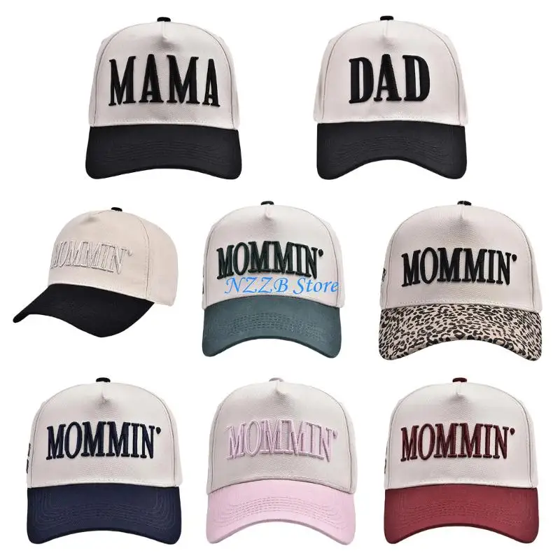 

T21F Practical Cotton Baseball Cap With Embroidered Letters Fashion Outdoor Caps Suitable For Men Women And Children