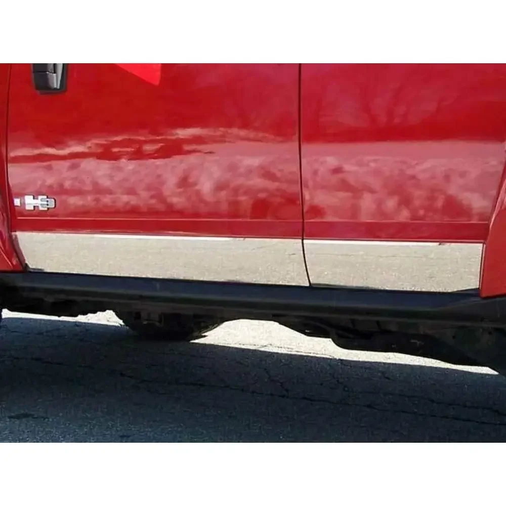 

4-Piece Stainless Steel H3 Lower Rocker Panel Trim Kit, 5.5 Width for 2006-2009 Models