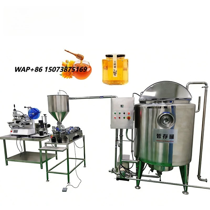Honey Processing Equipment Honey Extraction Machinery Full-Automatic Honey Production Line