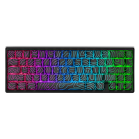 XVX M67 JadeStone Mechanical Keyboard With IMD-Tech Keycaps Add Stabilizers LED Tri-Mode Topographic Keyboard