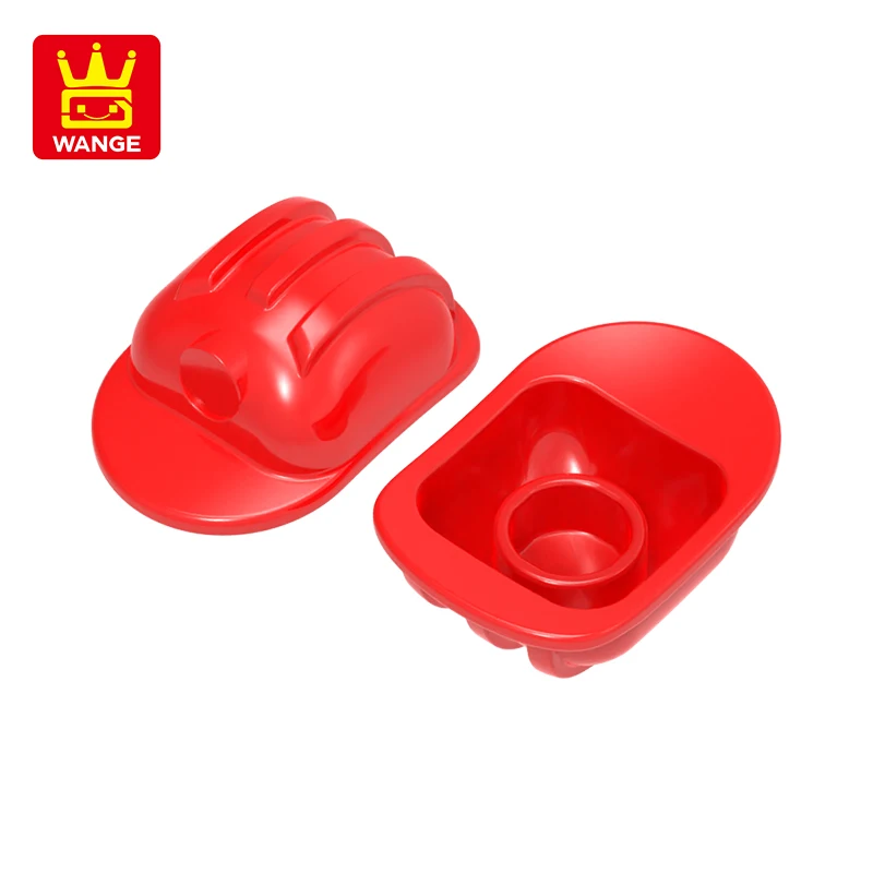 مجموعة خوذة بغطاء آمن ، إكسسوارات ألوان Moc ، متوافقة مع الطوب ، لعبة أطفال تصنعها بنفسك ، أجزاء التجميع ، رقم 3834w ، DIY لكل حصة