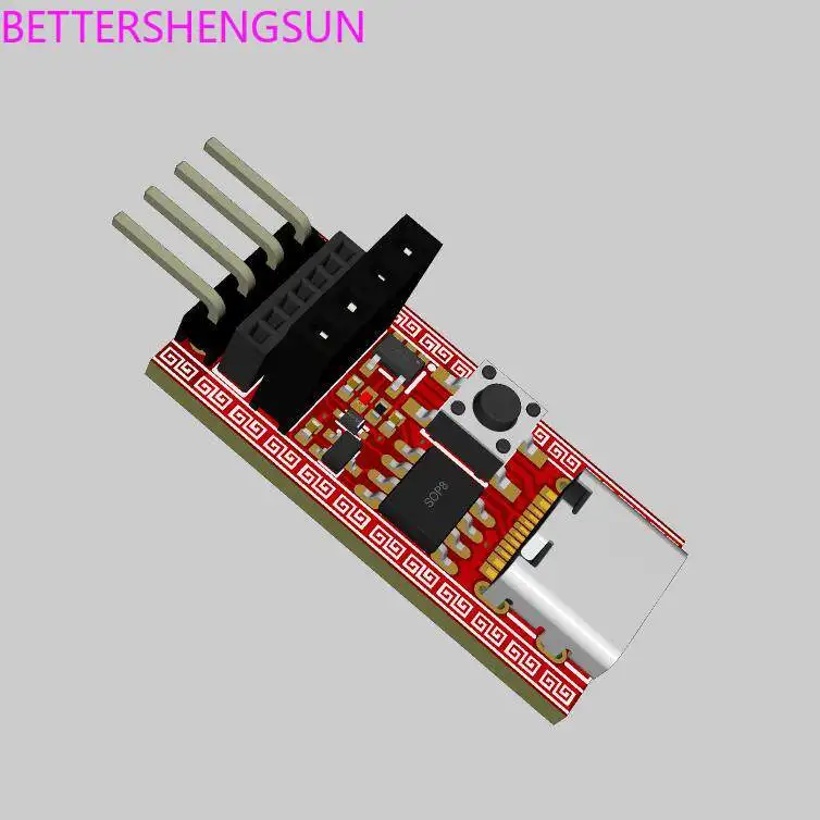 ST17H66 ST17H65 Program Burning Download Writing Test Board