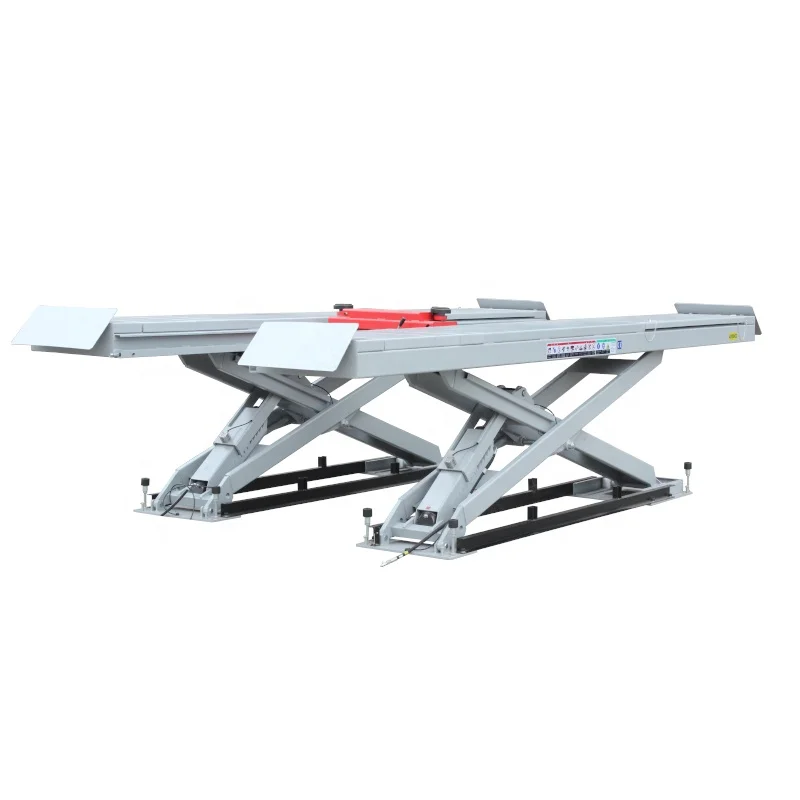 Inground Hydraulic Four Wheel Alignment Car Lifter Scissor Large Car Lifts For Vehicle Repair