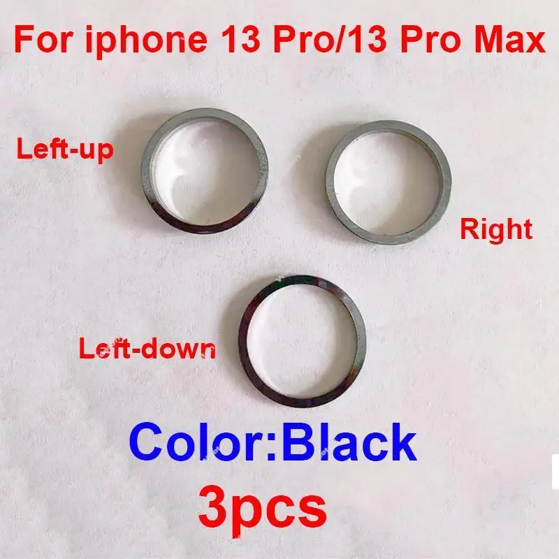 الخلفية الخلفية عدسة الكاميرا قوس حلقة معدنية الحافة آيفون 13 13Mini 13Pro 13Pro ماكس حلقة الكاميرا غطاء إطاري الحافة الوفير أجزاء