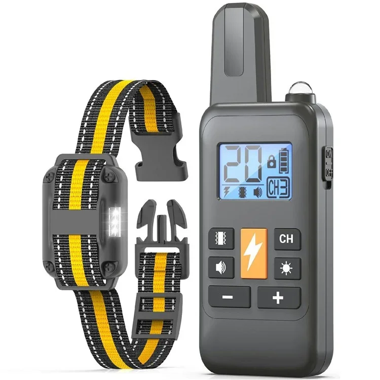 Dog Shock Collar 800M Dog Training Collar with Remote Innovative IP67 Waterproof with 4 Training Modes for All Breeds