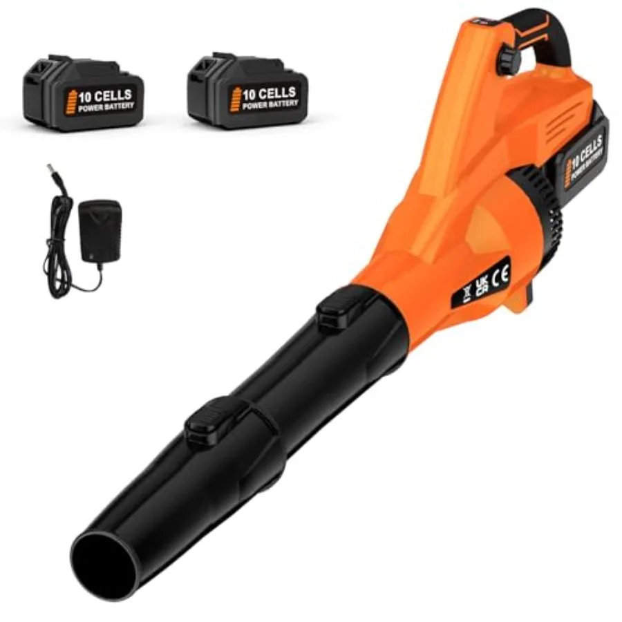 

Brushless High-Power Leaf Blower Versatile for Dust/Snow/Blade Blowing/On-Site Cleaning Brushless Motor Stepless Speed Regulati