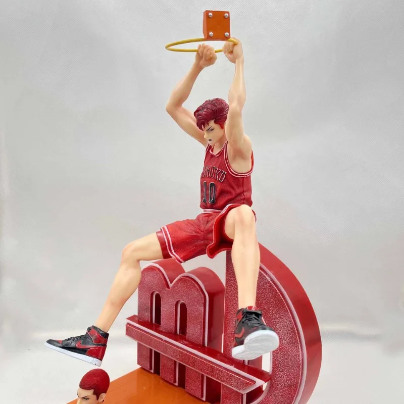 SLAM DUNK Action Figures Sakuragi Hanamichi Mitsui Hisashi Rukawa Kaede Miyagi Ryota Akagi Takenori Collection Dolls Gift Toy