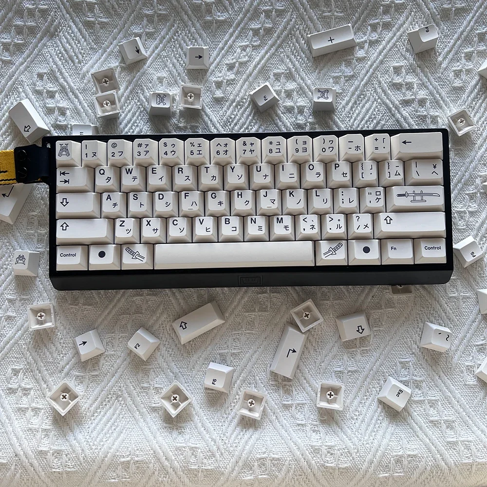 GMK keycap original high PBT hot sublimation 7U adaptation ATK night devil wooting drunk deer