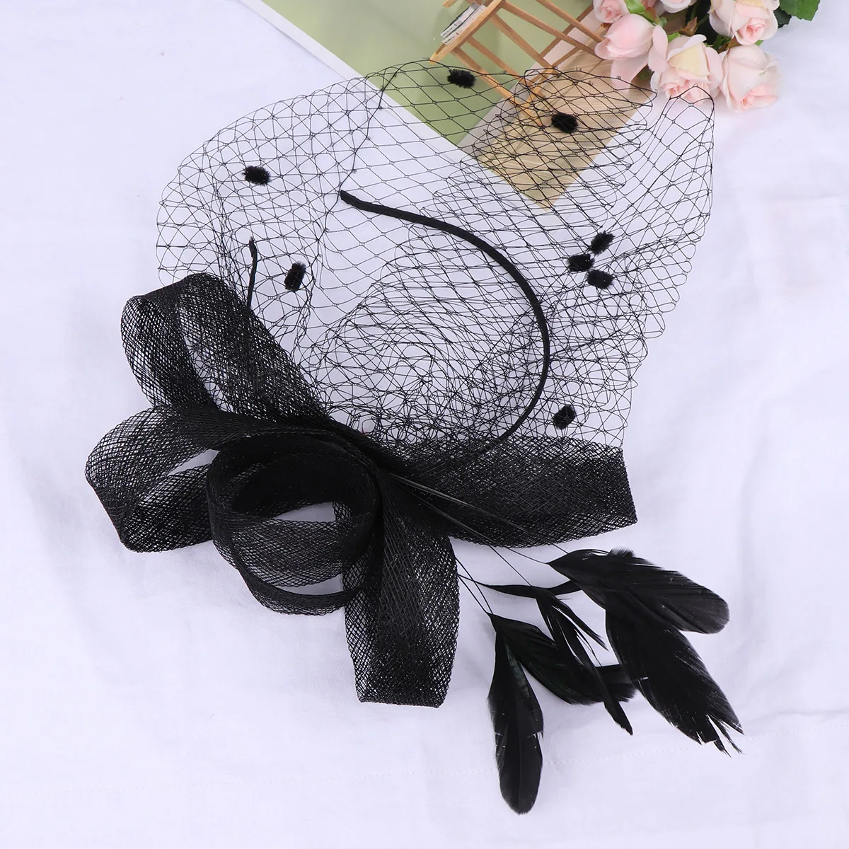 

Hair Band Premium Material Wedding Headwear Headdress for Party Brides Photo Prop Lightweight Comfortable Elegant