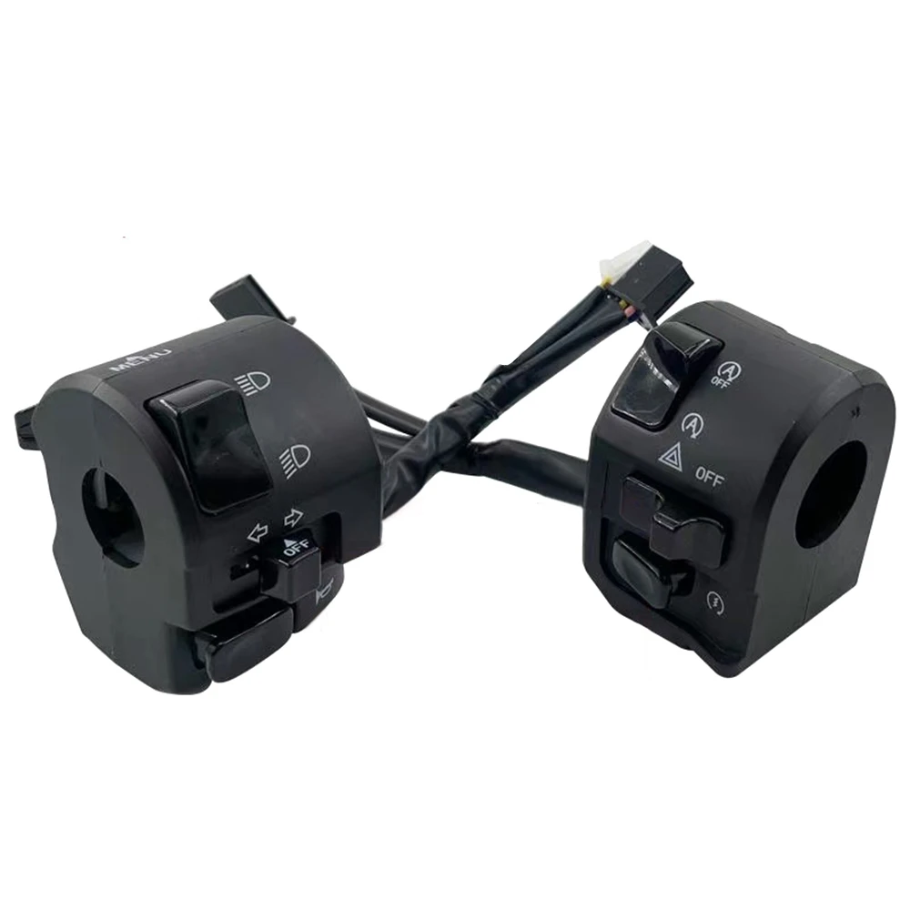 

7/8" 22mm Motorcycle Handlebar Control Switch Left Right Switch Horn Turn Signal Headlight Electric Start For YAMAHA NVX/NMAX155