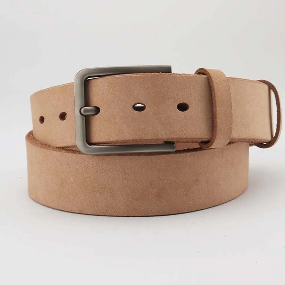 

Модный мужской широкий ремень из сплава, длинный ремень из натуральной кожи в стиле ретро, съемный прочный джинсовый пояс, подарки для папы/мальпы