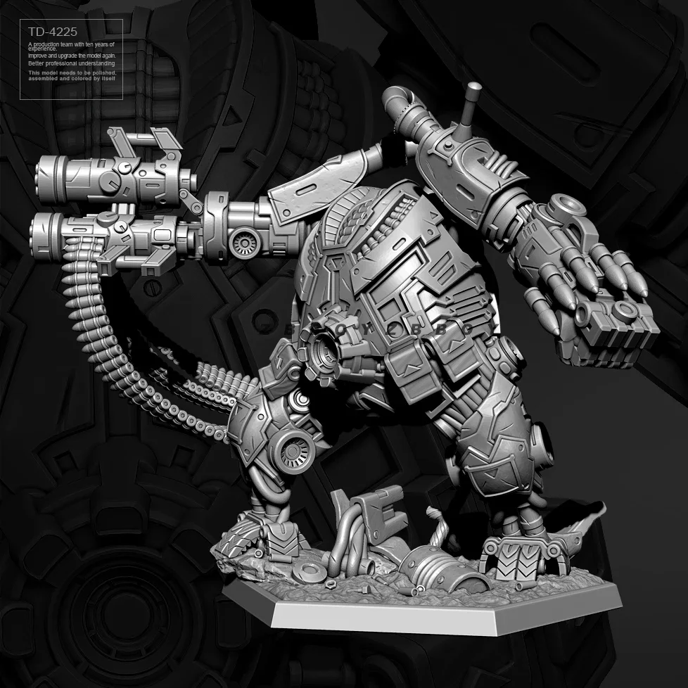 55MM Resin model kits figure colorless and self-assembled TD-4225