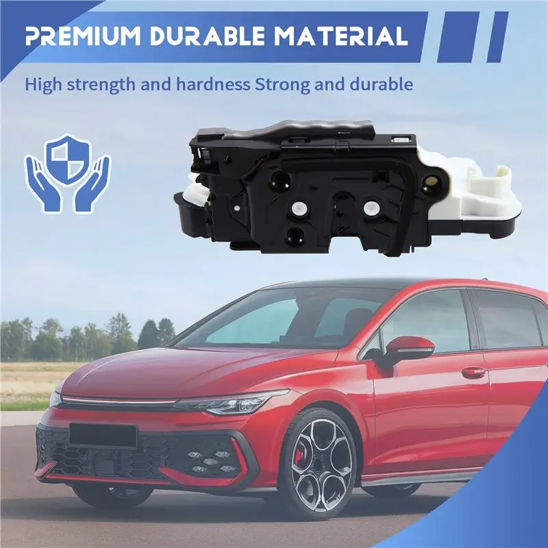 

A82M - Привод замка передней левой двери (7 контактов) для VW Golf, Jetta, Passat, E-Golf, Seat Leon, Skoda Yeti 2010-2022, номер детали 5K1837015C