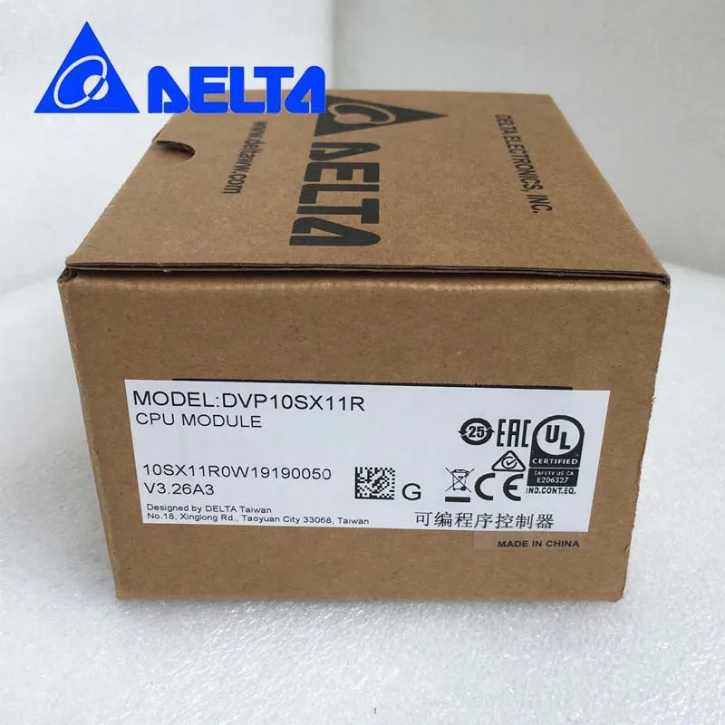 

2025 Фирменная Новинка, оригинальный DVP10SX11R Delta PLC, смешанный хост 10, двигатель, электрический выход, точечная поставка