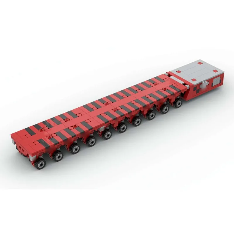 

MOC-144545 Новая модель самоходного модульного транспортного средства из строительных блоков, 436 деталей, подарок на день рождения для мальчиков и детей