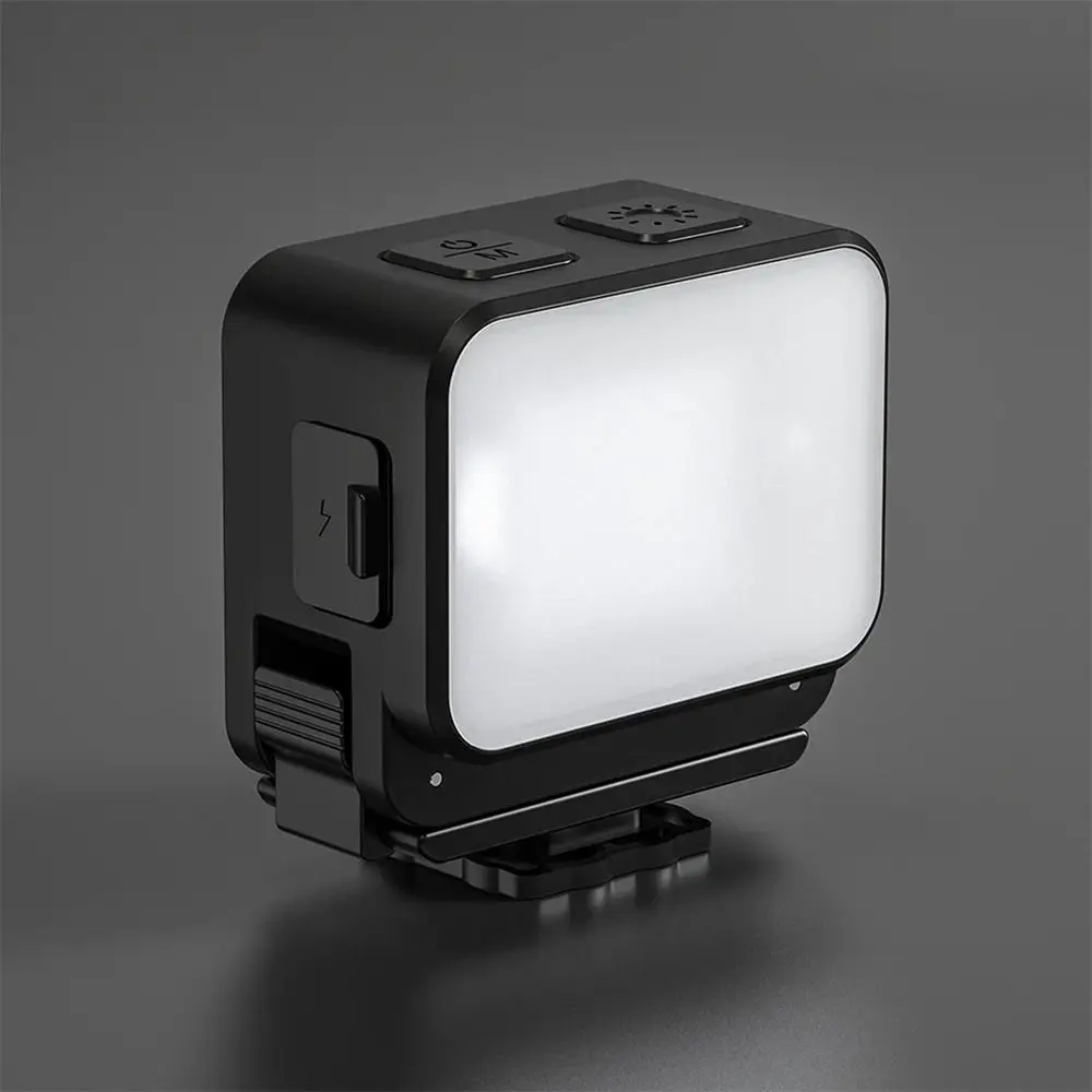 Magnetic Quick Release LED Fill Light 3-Level Dimming Rechargeable Selfie Light Lightweight Photography Lighting