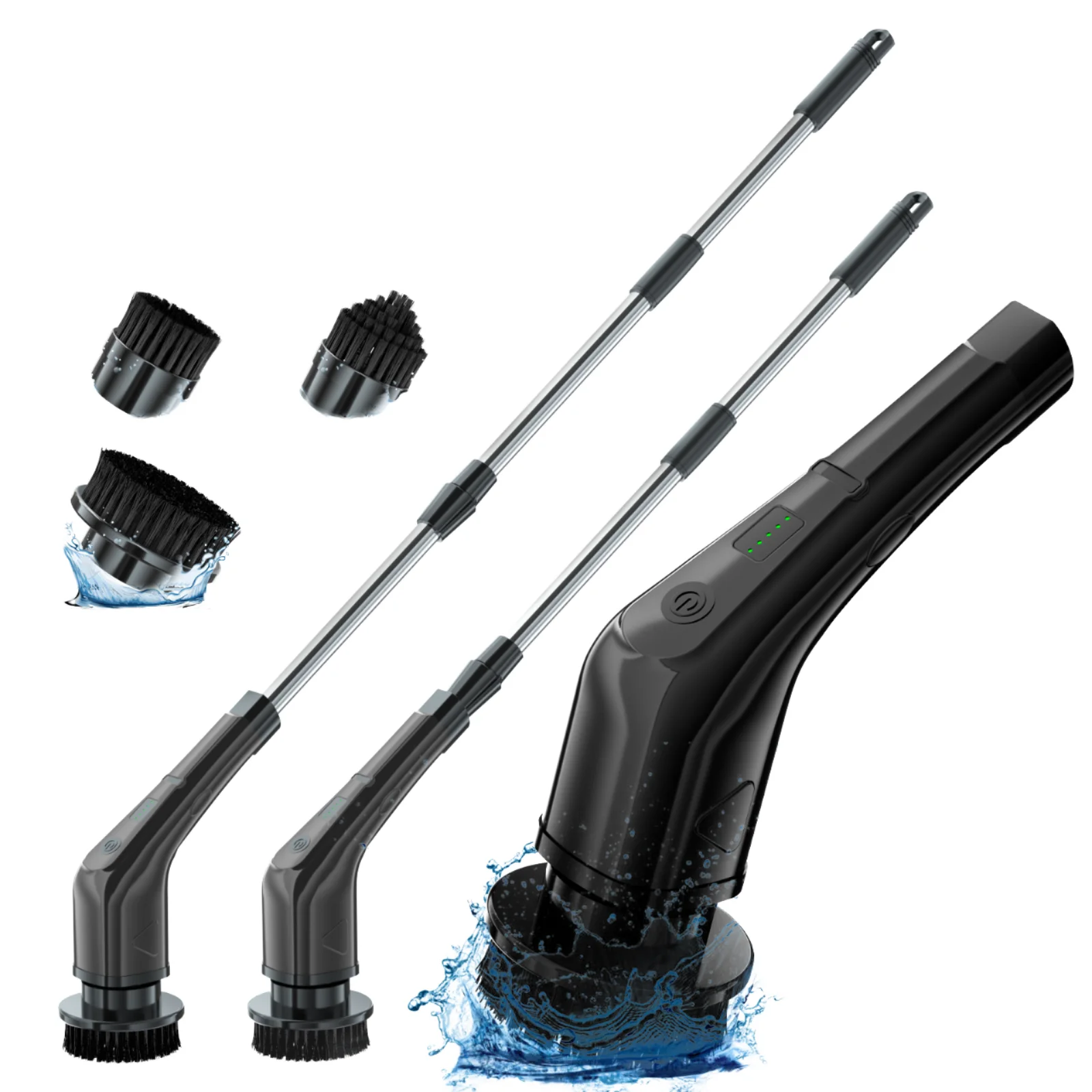 2025 جديد اللاسلكي 7 1 الكهربائية 2500mAh تنظيف فرشاة الغسيل 7 في 1 البلاستيك الغسيل لغرفة الاستحمام حوض الاستحمام الزجاج سيارة المرحاض #1