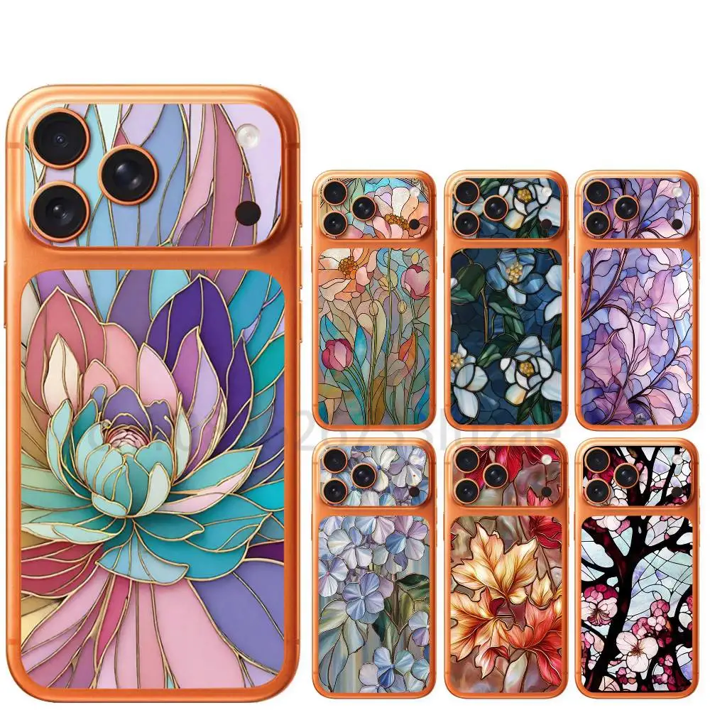

Flower Pattern For iPhone 17 Pro 17 Pro Max Anti-Scratch Protective Film