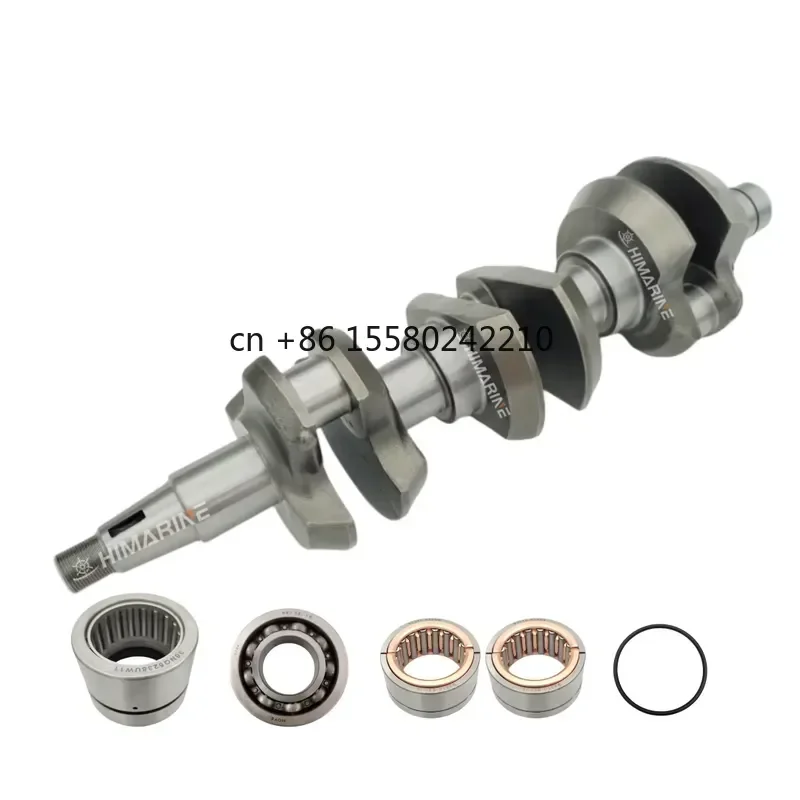 688-11411 Crankshaft Assy With Bearings for Enduro 3V 2T 75HP 85HP Outboard Motor Boat Engine Parts 688-11411-00