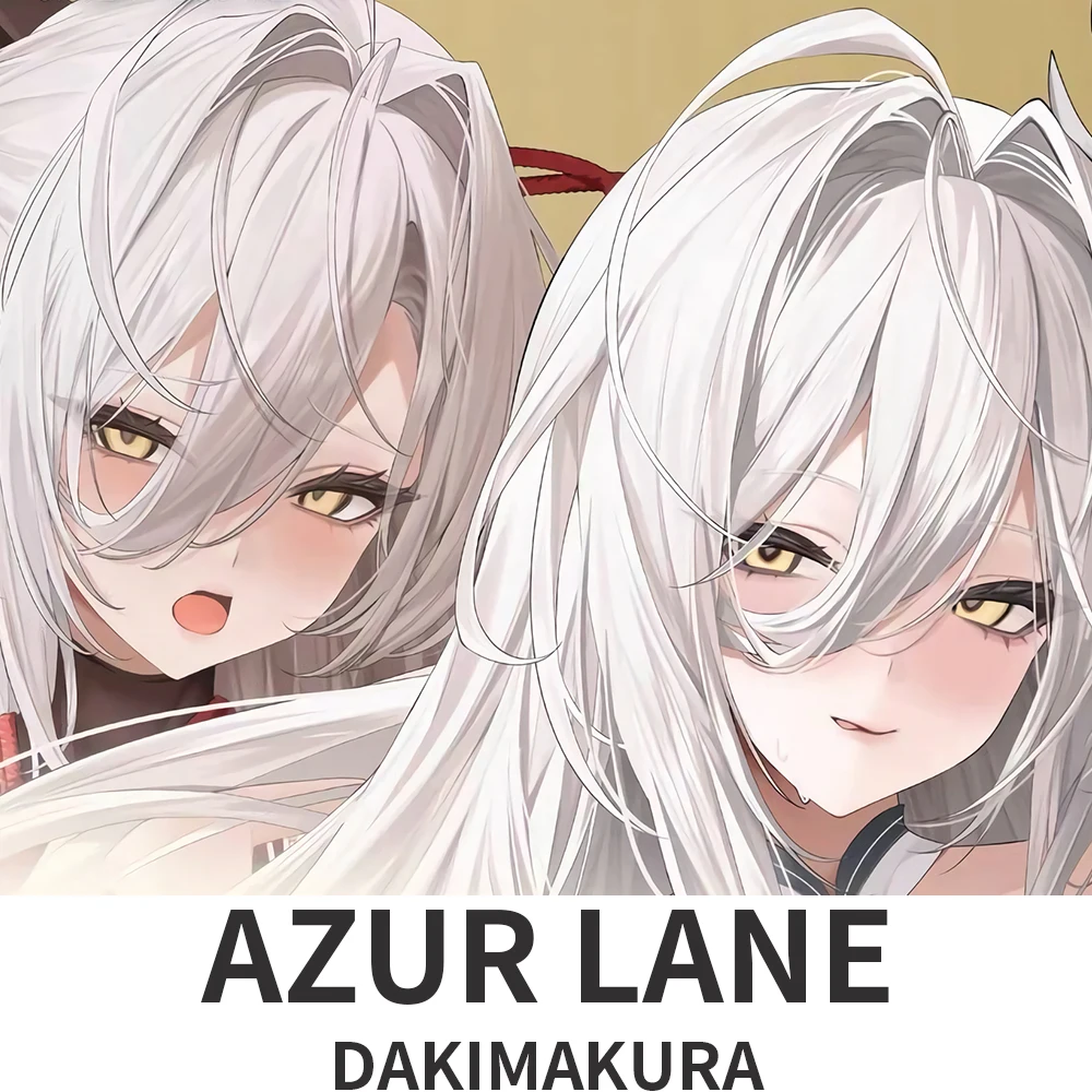 

Hakuhou Azur Lane Dakimakura Hugging Body Pillow Case Anime Pillow Cushion Cover