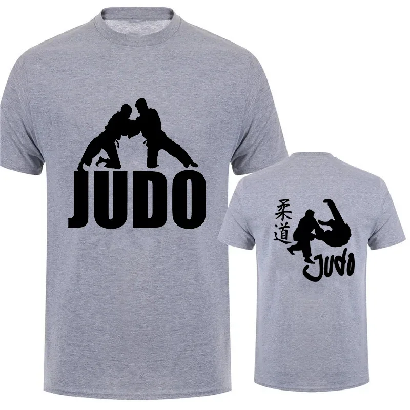 Judo T-shirt for Men Summer T-shirt Tops Teenager Boy Judo Print Tshirt Tops Tees Anime T Shirt Short Sleeve Men Brand Clothing